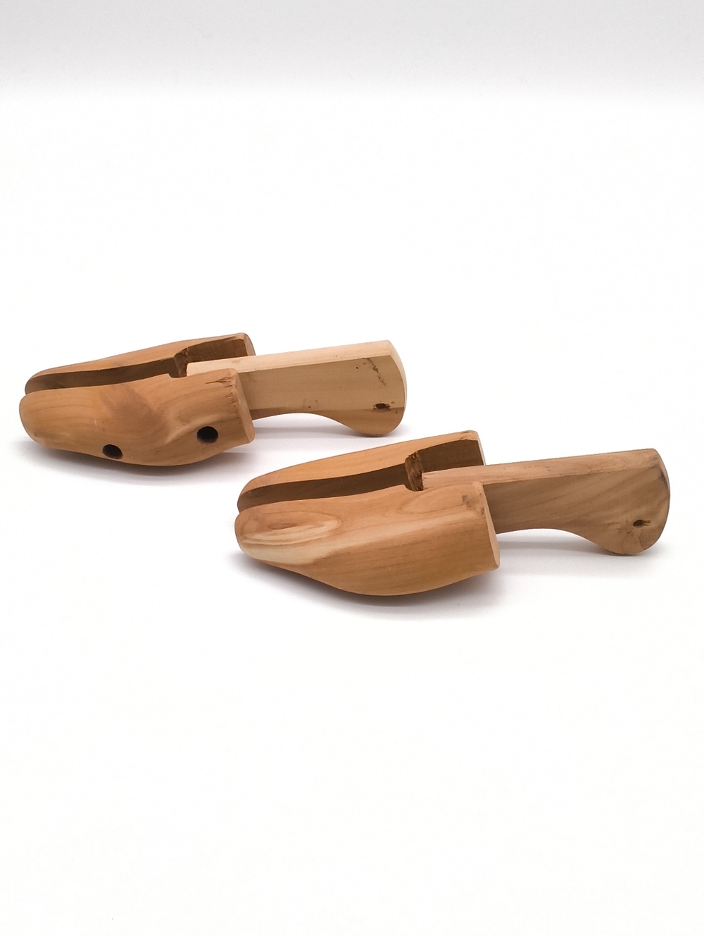 Vintage Clarks England Aromatic Cedar Wood Shoe Trees - Picture 7 of 8